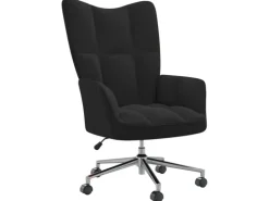 vidaXL Relaxsessel Schwarz Samt Modell 13