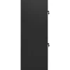 vidaXL Sattelschrank Anthrazit 53x53x140 cm Stahl