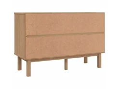 vidaXL Schubladenschrank OTTA 113,5x39,5x73 cm Massivholz Kiefer