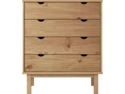 vidaXL Schubladenschrank OTTA 76,5x39,5x90 cm Massivholz
