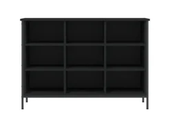 vidaXL Schuhregal Schwarz 100x35x70 cm Holzwerkstoff 831843