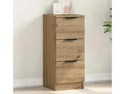 vidaXL Sideboard Artisan-Eiche 30x30x70 cm Holzwerkstoff 856957