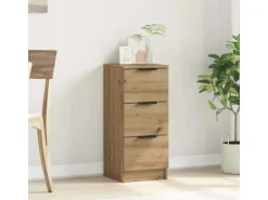 vidaXL Sideboard Artisan-Eiche 30x30x70 cm Holzwerkstoff 856957