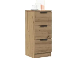 vidaXL Sideboard Artisan-Eiche 30x30x70 cm Holzwerkstoff 856957