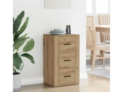 vidaXL Sideboard Artisan-Eiche 40 x 33 x 70 cm Holzwerkstoff 881001