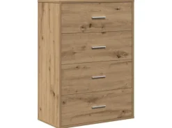 vidaXL Sideboard Artisan-Eiche 60 x 31 x 84 cm Holzwerkstoff 871673