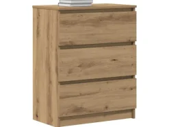 vidaXL Sideboard Artisan-Eiche 60x35x76 cm Holzwerkstoff 862492