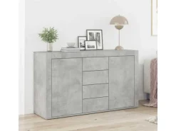 vidaXL Sideboard Betongrau 120 x 36 x 69 cm Holzwerkstoff 3333859