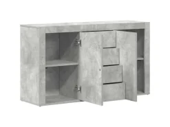 vidaXL Sideboard Betongrau 120 x 36 x 69 cm Holzwerkstoff 3333859