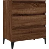 vidaXL Sideboard Braun Eichen-Optik 60x35x70 cm Holzwerkstoff 823055