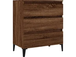 vidaXL Sideboard Braun Eichen-Optik 60x35x70 cm Holzwerkstoff 823055