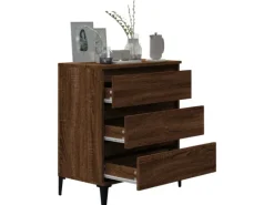 vidaXL Sideboard Braun Eichen-Optik 60x35x70 cm Holzwerkstoff 823055