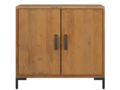 vidaXL Sideboard Braun 75x35x70 cm Massivholz Kiefer 349923