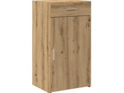 vidaXL Sideboard Eiche Handwerklich 50 x 42,5 x 93 cm Holzwerkstoff 868760