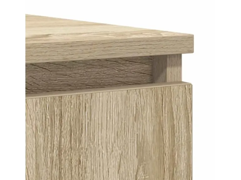 vidaXL Sideboard mit Schubladen Sonoma-Eiche 100,5x35x76 cm 3328446
