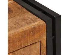 vidaXL Sideboard mit Schubladen Braun 66 x 33 x 70 cm Massivholz Mango 4016718