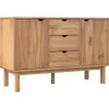 vidaXL Sideboard OTTA 113,5x43x73 cm Massivholz Kiefer 348591