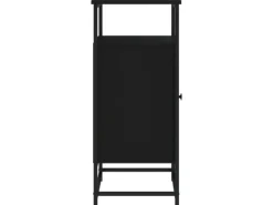 vidaXL Sideboard Schwarz 69x35x80 cm Holzwerkstoff 835544