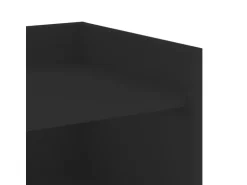 vidaXL Sideboard Schwarz 73,5x35x75 cm Holzwerkstoff 848389