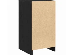vidaXL Sideboard Schwarze Eiche 40 x 40,5 x 75 cm Holzwerkstoff 865065
