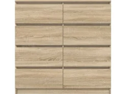 vidaXL Sideboard Sonoma-Eiche 100x35x99 cm Holzwerkstoff 3328491