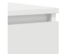 vidaXL Sideboard Weiß 37,5x35x99 cm Holzwerkstoff 861697