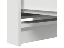 vidaXL Sideboard Weiß 37,5x35x99 cm Holzwerkstoff 861697