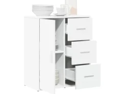 vidaXL Sideboard Weiß 60x31x70 cm Holzwerkstoff 840471
