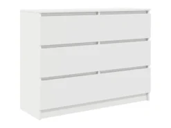 vidaXL Sideboard Weiß 100x35x76 cm Holzwerkstoff 3328498