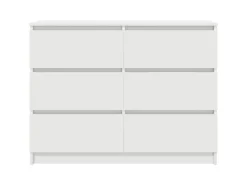 vidaXL Sideboard Weiß 100x35x76 cm Holzwerkstoff 3328498