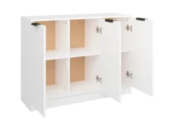 vidaXL Sideboard Weiß 90,5x30x70 cm Holzwerkstoff 811187