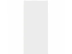 vidaXL Sideboard Weiß 50x42,5x93 cm Holzwerkstoff 846292