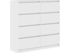 vidaXL Sideboard Weiß 100x35x99 cm Holzwerkstoff 3328489