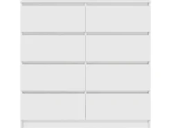 vidaXL Sideboard Weiß 100x35x99 cm Holzwerkstoff 3328489