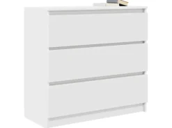 vidaXL Sideboard Weiß 80x35x76 cm Holzwerkstoff 861733