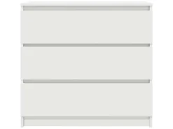 vidaXL Sideboard Weiß 80x35x76 cm Holzwerkstoff 861733