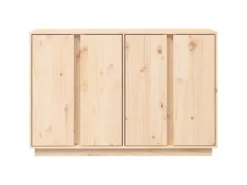 vidaXL Sideboard 120x35x80 cm Massivholz Kiefer 814494