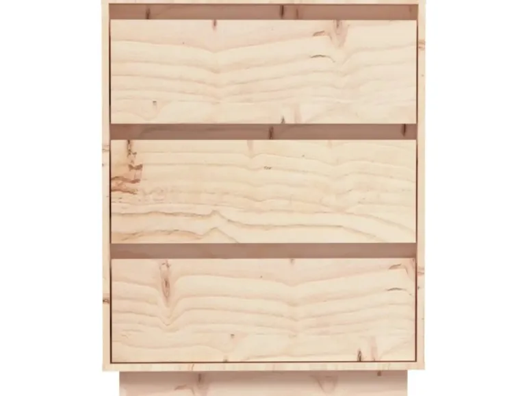 vidaXL Sideboard 60x34x75 cm Massivholz Kiefer 813360
