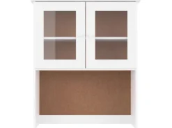 vidaXL Sideboard-Aufsatz ALTA Weiß 77x30x92 cm Massivholz Kiefer 353946