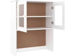 vidaXL Sideboard-Aufsatz ALTA Weiß 77x30x92 cm Massivholz Kiefer 353946