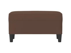 vidaXL Sitzbank Braun 70x35x41 cm Kunstleder 349393