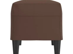 vidaXL Sitzbank Braun 70x35x41 cm Kunstleder 349393