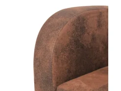 vidaXL Sofa-Set 2-Tlg Kunstleder in Wildleder-Optik Braun