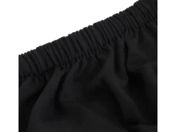 vidaXL Stretch Sofahusse 4-Sitzer Schwarz Polyester-Jersey