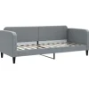 vidaXL Tagesbett Hellgrau 80x200 cm Stoff1843713