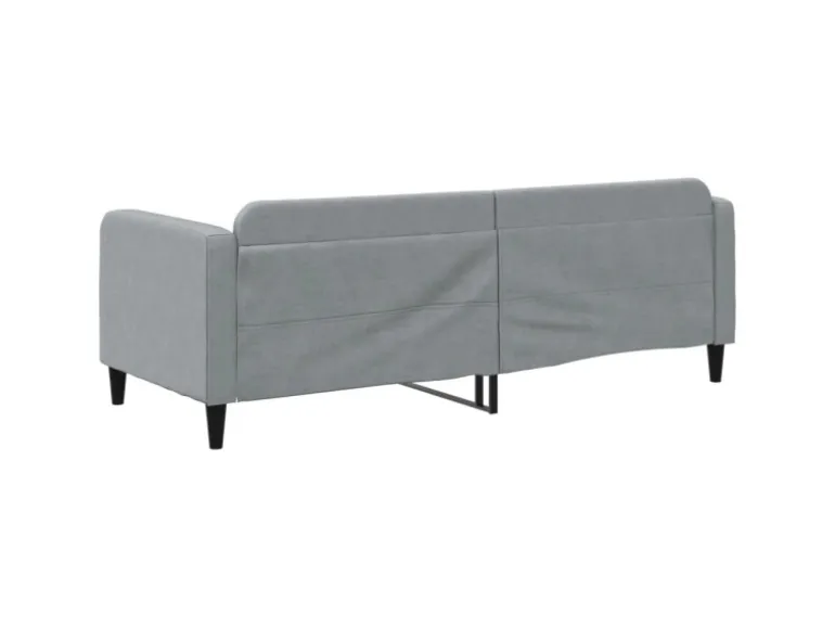 vidaXL Tagesbett Hellgrau 80x200 cm Stoff1843713