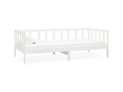 vidaXL Tagesbett Weiß Kiefer Massivholz 90x200 cm787221