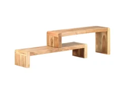 vidaXL 2-tlg. TV-Schrank Massivholz Akazie