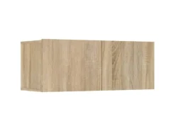vidaXL 8-tlg. TV-Schrank-Set Sonoma-Eiche Holzwerkstoff Modell 22