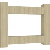 vidaXL 8-tlg. TV-Schrank-Set Sonoma-Eiche Holzwerkstoff 4